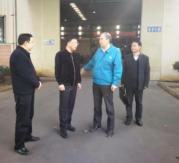 新任涇縣縣委副書記、代縣長(zhǎng)施懷中到安徽威能電機(jī)有限公司